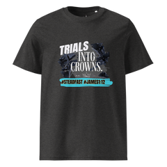 Crowns Unisex Organic Ribbed Neck T-Shirt