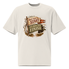 2Tim Flags Oversized Faded T-Shirt