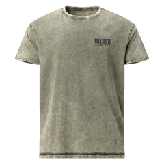 No Limits Unisex Embroidery Denim T-Shirt