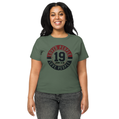 Loved People Women's High-Waisted Tee | Cotton Heritage