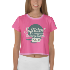 Sufficient Crop Tee