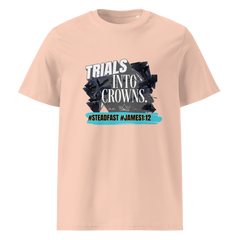 Crowns Unisex Organic Ribbed Neck T-Shirt