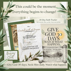 Give God 30 Days - Watch What Happens!