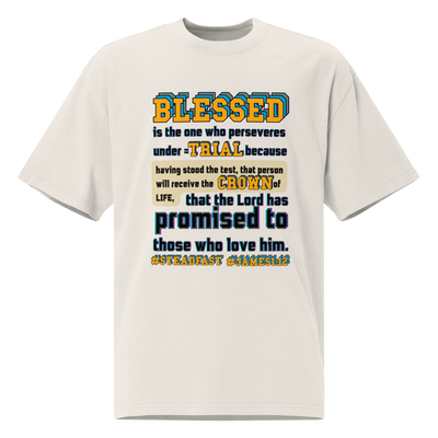 Blessed Oversized Faded T-Shirt