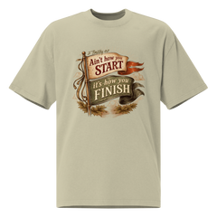 2Tim Flags Oversized Faded T-Shirt