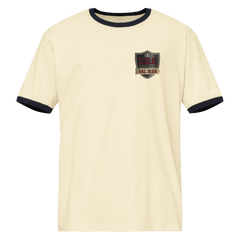 Child Of God Shield Unisex Ringer T-Shirt