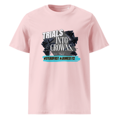 Crowns Unisex Organic Ribbed Neck T-Shirt