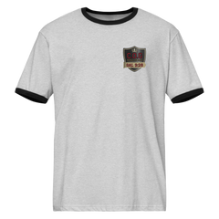 Child Of God Shield Unisex Ringer T-Shirt