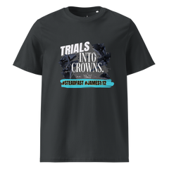 Crowns Unisex Organic Ribbed Neck T-Shirt