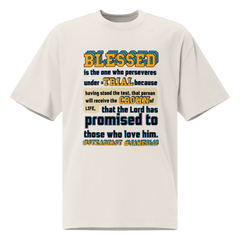 Blessed Oversized Faded T-Shirt