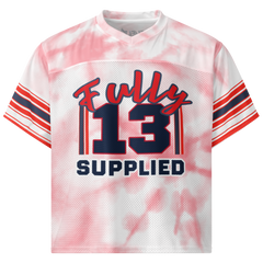 Fully Supplied Pink Boxy Football Jersey