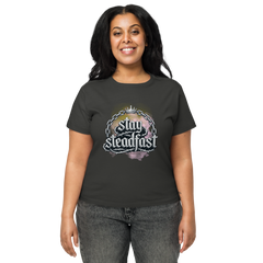 Steadfast Women's High-Waisted Tee | Cotton Heritage