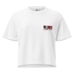No Limits Classical Font Heavyweight Crop Top