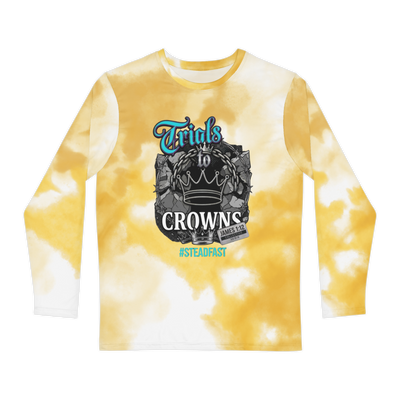 James 1:12 Yellow Men's Long Sleeve Shirt