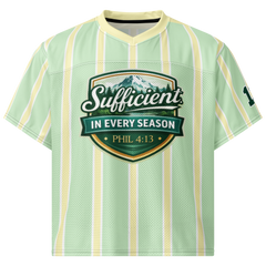 Sufficient Boxy Football Jersey