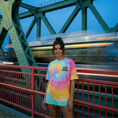 Child Of God Oversized Tie-Dye T-Shirt