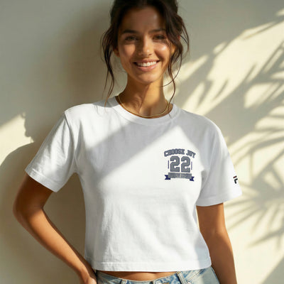 Choose Joy Women's Heavyweight Boxy Crop Top