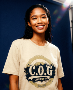 Child Of God Unisex Organic Ribbed Neck T-Shirt