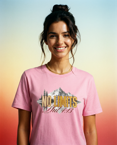 No Limits Women's Organic Ribbed Neck T-Shirt