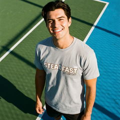 James 1:12 Steadfast Oversized Unisex Garment-Dyed T-Shirt