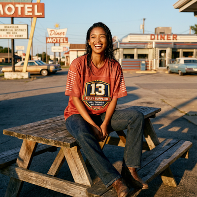 Fully Supplied Boxy Football Jersey