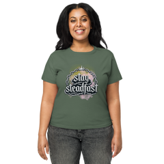 Steadfast Women's High-Waisted Tee | Cotton Heritage