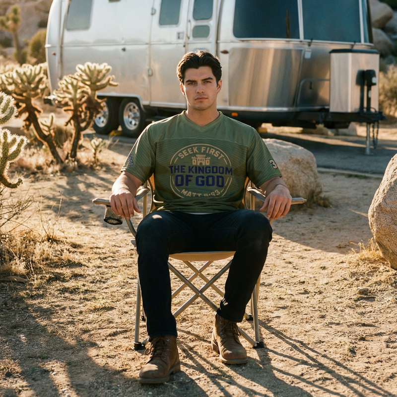 The Kingdom Boxy Football Jersey