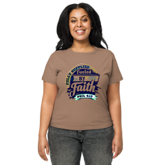 Fueled By Faith Women's High-Waisted Tee