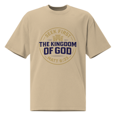 Seek First Oversized Faded T-Shirt