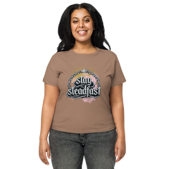 Steadfast Women's High-Waisted Tee | Cotton Heritage