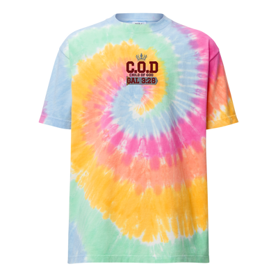 Child Of God Oversized Tie-Dye T-Shirt