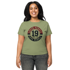 Loved People Women's High-Waisted Tee | Cotton Heritage