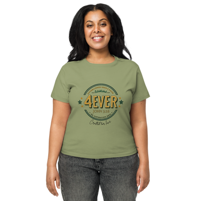 4Ever Women's High-Waisted Tee | Cotton Heritage