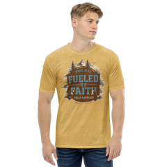 Fueled By Faith Men's Crew Neck T-Shirt
