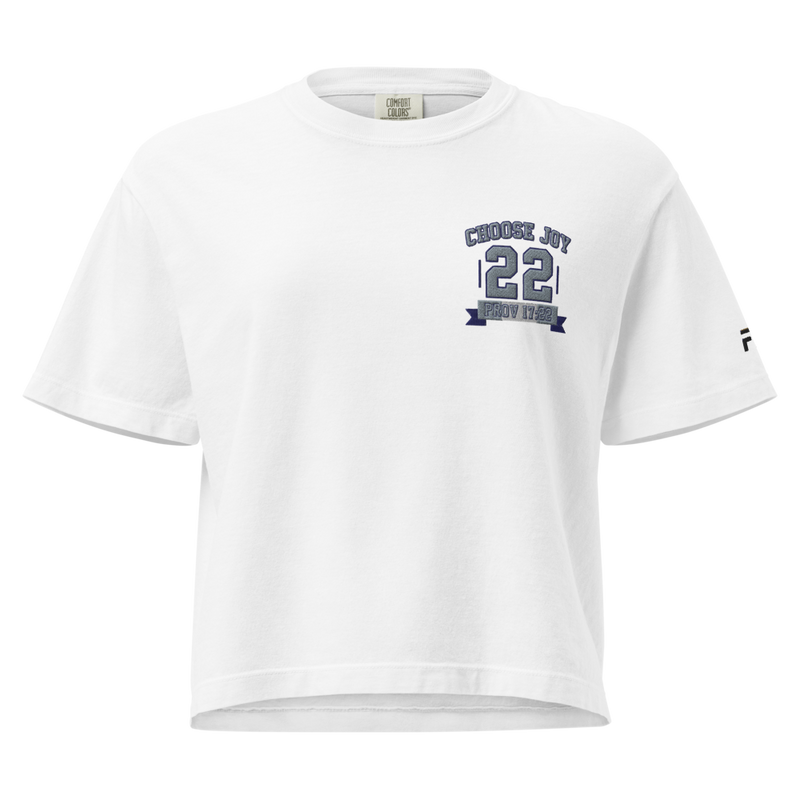 Choose Joy Women's Heavyweight Boxy T-Shirt