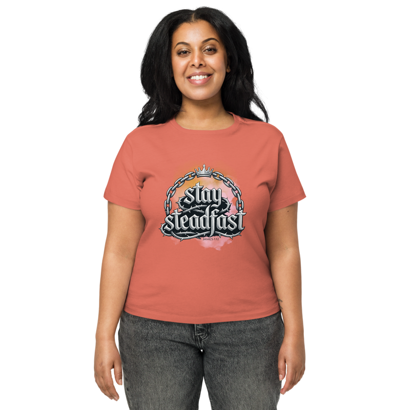 Steadfast Women's High-Waisted Tee | Cotton Heritage