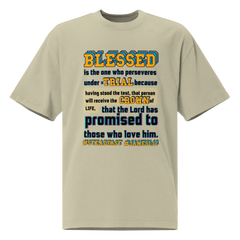 Blessed Oversized Faded T-Shirt