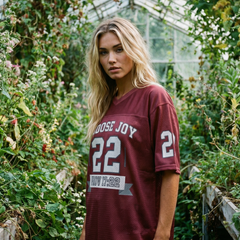 Choose Joy Maroon Football Jersey