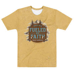 Fueled By Faith Men's Mixed Crew Neck T-Shirt