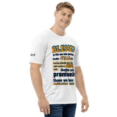 Blessed Men's Mixed Crew Neck T-Shirt