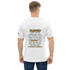 Steadfast Hashtags Men's Mixed Crew Neck T-Shirt