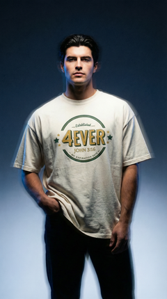 4Ever Oversized Faded T-Shirt