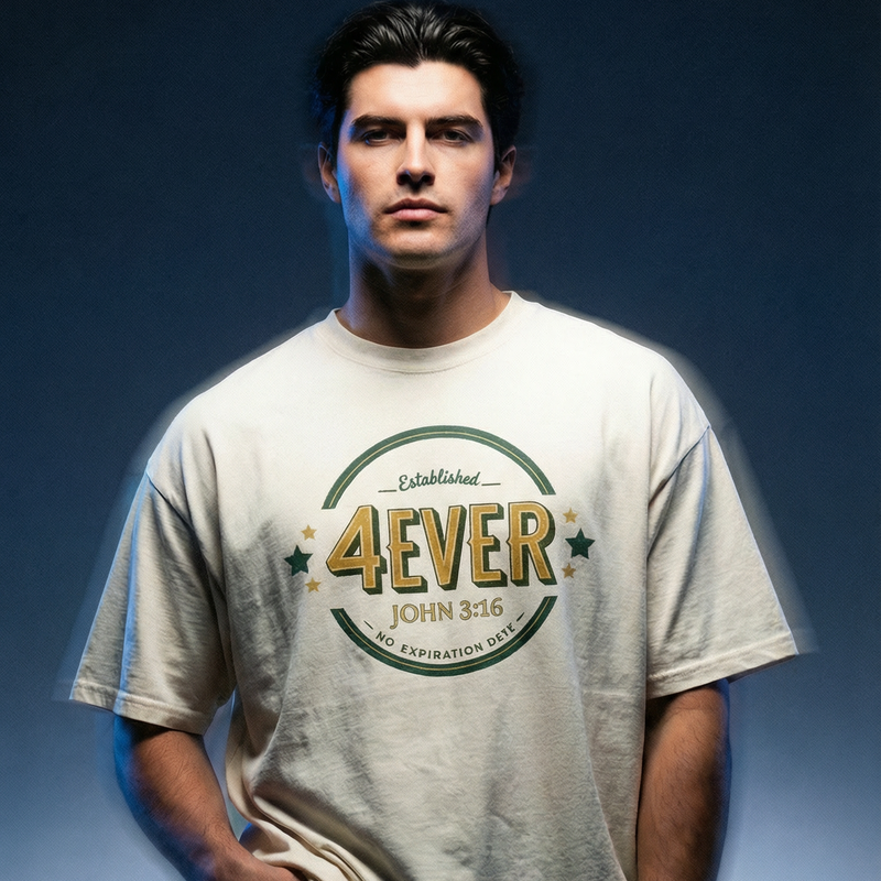 4Ever Oversized Faded T-Shirt