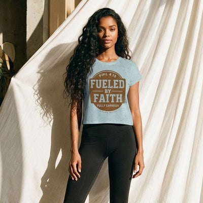 Fueled By Faith Crop Tee