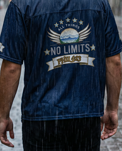 All Things Navy Boxy Football Jersey